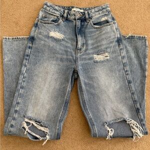 PacSun 90’s Boyfriend Ripped Straight Leg Jeans